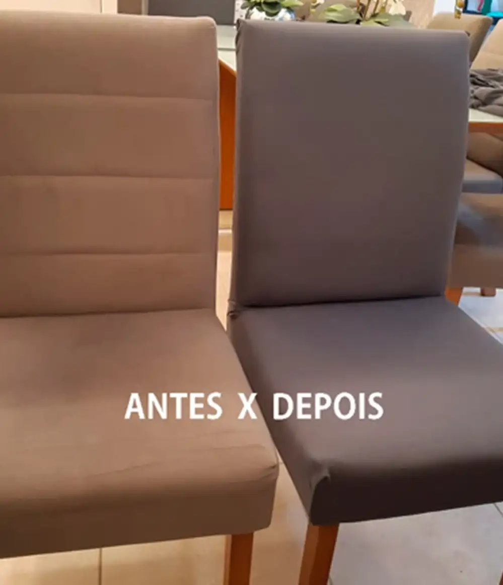 Reforma de cadeira estofada personalizada